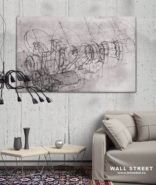 Фотообои в интерьере артикул Induction 2, ИНДУКЦИЯ / INDUCTION, Wall street Фотообои в интерьере артикул Induction 2, ИНДУКЦИЯ / INDUCTION, Wall street