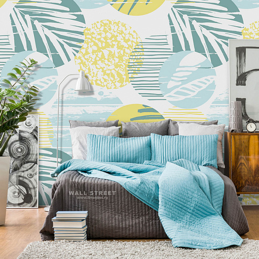 Фотообои в интерьере артикул Geometry 7, GEOMETRY, Wall street Фотообои в интерьере артикул Geometry 7, GEOMETRY, Wall street