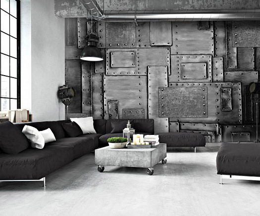 Фотообои в интерьере артикул Faktura 61, FAKTURA, Wall street